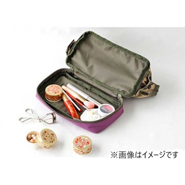 ライゼンタール コスメティックバッグS カモ&バイオレット